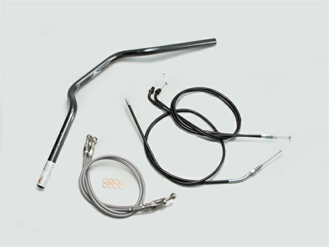 要納期確認 HURRICANE ハリケーン ヨーロピアン1型 ハンドルSET CB400SB(05~07 NC39) ブラック H011-009B