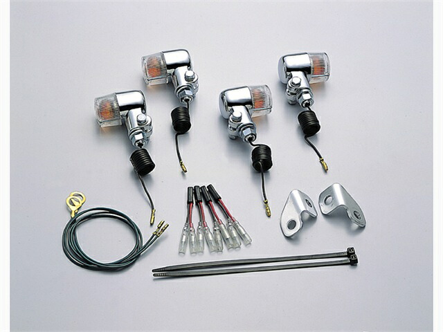 在庫有り HURRICANE ハリケーン ミニウインカーkit 250TR クリアレンズ HA5711C-02