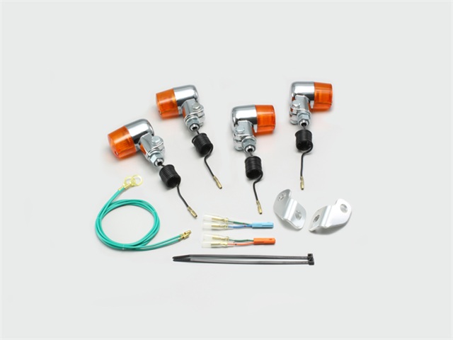 要納期確認 HURRICANE ハリケーン ミニウインカーkit FTR223(08-) オレンジレンズ HA5716-01