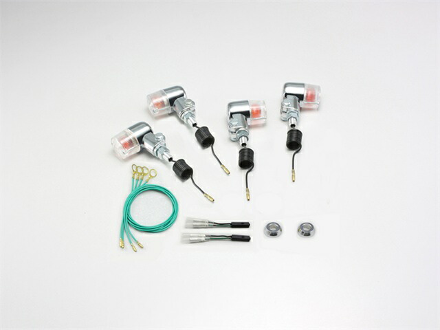 要納期確認 HURRICANE ハリケーン ミニウインカーkit エストレヤ(07-13 BJ250A-098999迄) クリアレンズ HA5724C-01