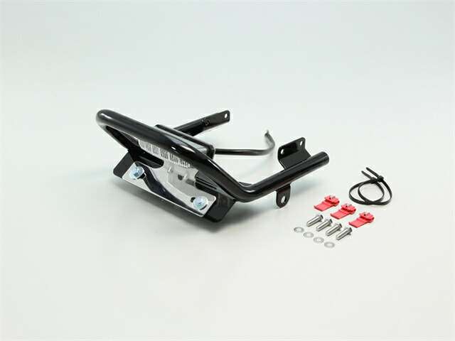要納期確認 HURRICANE ハリケーン タンデムグリップkit FTR223 LEDレクタングル付(クリア) ブラック HA6485BC