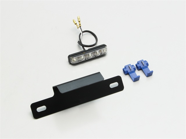 在庫有り HURRICANE ハリケーン LEDライセンスランプkit DC(直流)12V車用 専用ステー付 HA6806