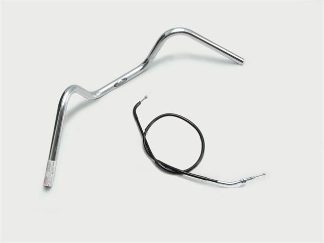 要納期確認 HURRICANE ハリケーン 140フォワードアップ ハンドルSET VTR250(09-17 FI車) クロームメッキ H013-040C