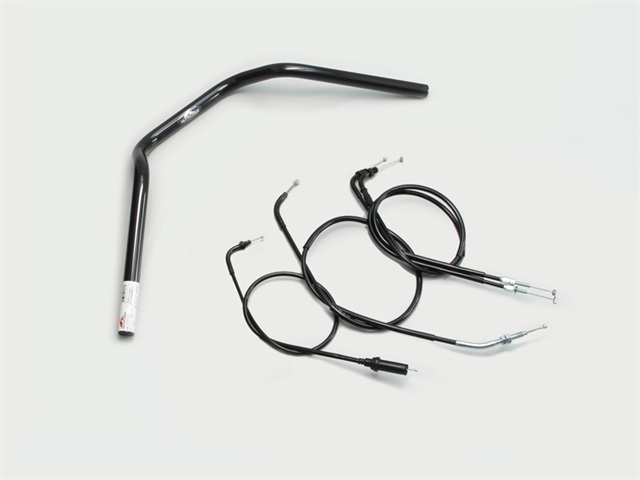 要納期確認 HURRICANE ハリケーン ナロー2型 ハンドルSET VTR250(03~07 MC33-1020001~) ブラック H014-046B