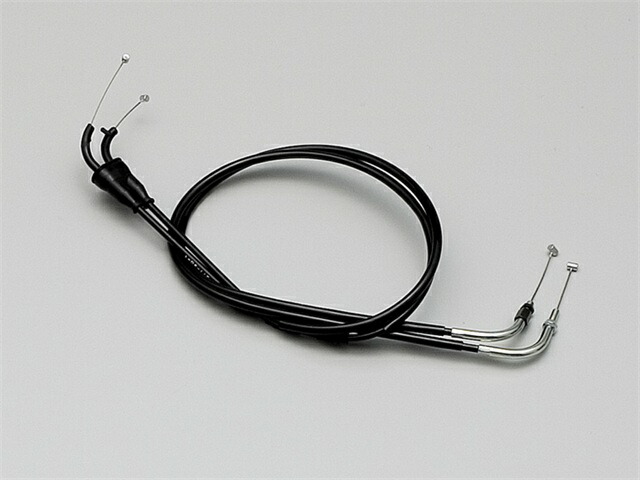 在庫有り HURRICANE ハリケーン ロング スロットルケーブル W XJR400R(01-07) 150L ブラック HB6311-20