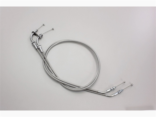 在庫有り HURRICANE ハリケーン ロング スロットルケーブル W バンバン200(08 NH42A) 150L ステンレスメッシュ HB6552M-10