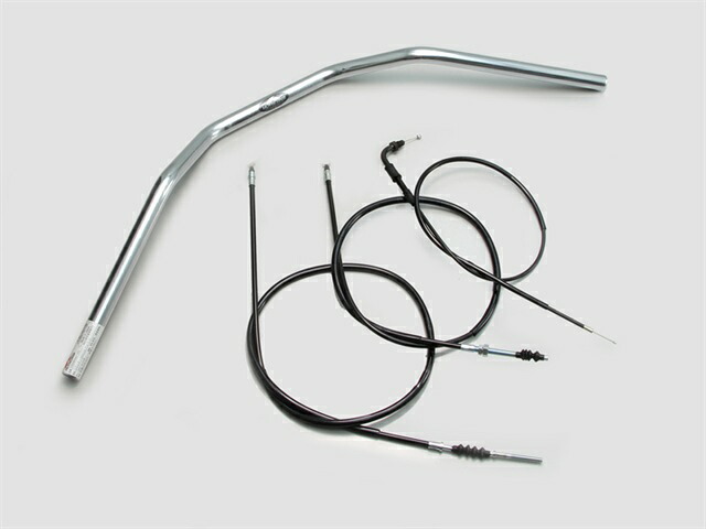 要納期確認 HURRICANE ハリケーン トラッカーHIGH ハンドルSET エイプ50(-07/8キャブ車)100(-16) クロームメッキ H020-044C