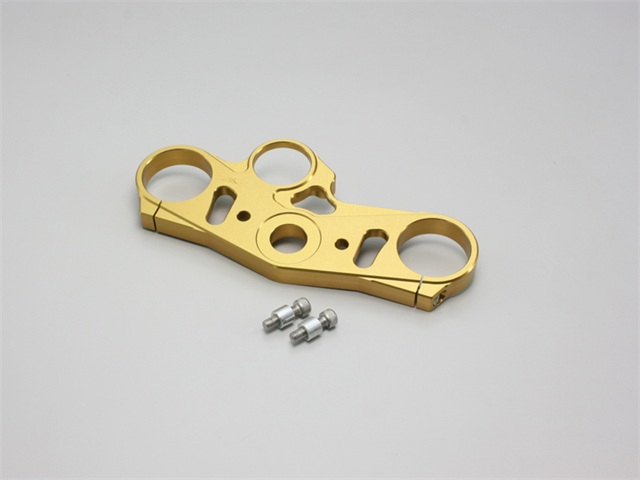 在庫有り HURRICANE ハリケーン ジュラルミン トップブリッジ. S1000RR(12) ゴールドアルマイト HT0647G-10｜OCC　netshop
