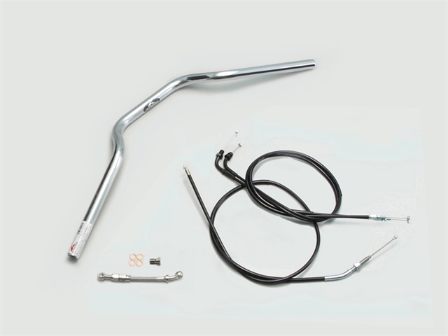 要納期確認 HURRICANE ハリケーン ヨーロピアン1型 ハンドルSET CB400SF(08~13 ABS車) クロームメッキ H030-009C