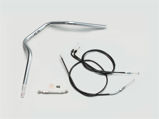 要納期確認 HURRICANE ハリケーン POLICE 4型 ハンドルSET CB400SF(08~13 ABS車) クロームメッキ H030-068C