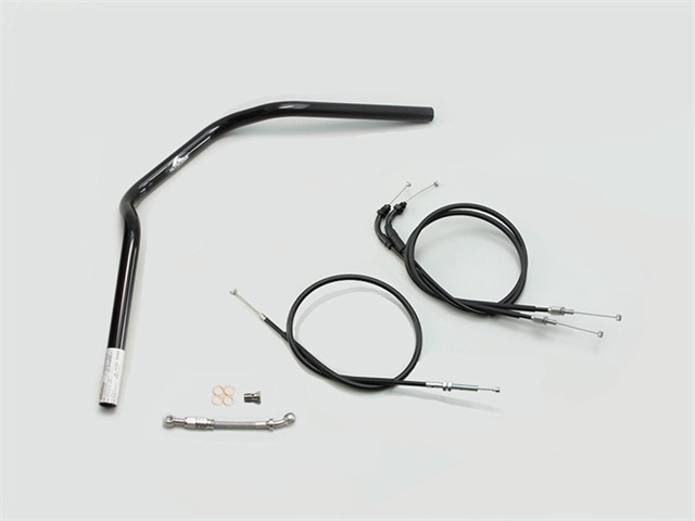 要納期確認 HURRICANE ハリケーン POLICE 2型 ハンドルSET CB125R(JC79) ブラック H033-070B