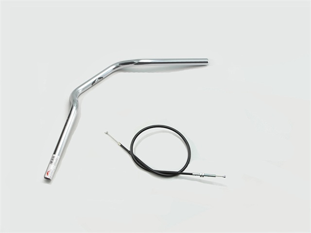 要納期確認 HURRICANE ハリケーン クォーター2型 ハンドルSET CB125R(JC79) クロームメッキ H033-902C