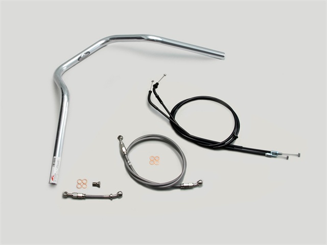 要納期確認 HARRICANE ハリケーン ナロー4型 ハンドルSET CB1300SB(14~20 ABS車) クロームメッキ H035-048C