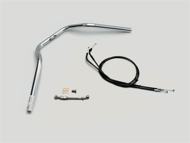 要納期確認 HURRICANE ハリケーン POLICE 3型 ハンドルSET CB1300SB(14~20 ABS車) クロームメッキ H035-067C