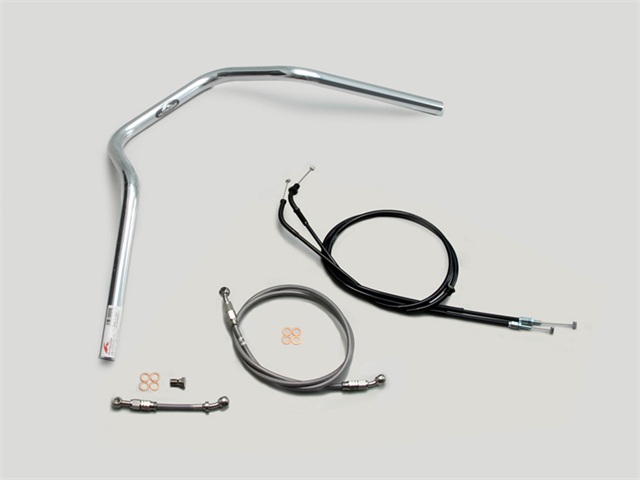 要納期確認 HARRICANE ハリケーン ナロー4型 ハンドルSET CB1300SB(10~13 ABS車) クロームメッキ H037-048C
