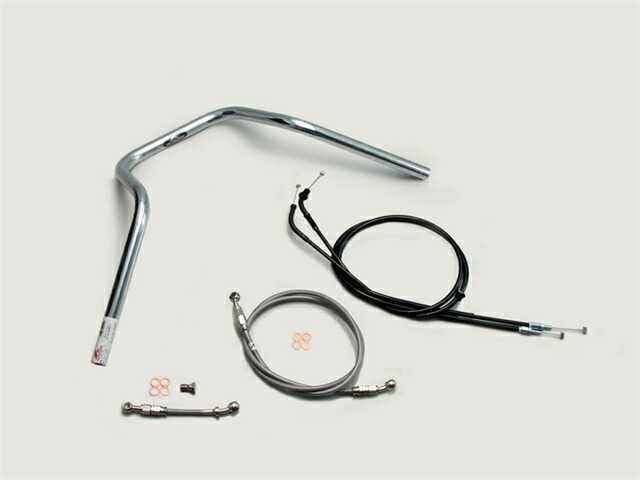 要納期確認 HARRICANE ハリケーン ナロー5型 ハンドルSET CB1300SB(10~13 ABS車) クロームメッキ H037-049C