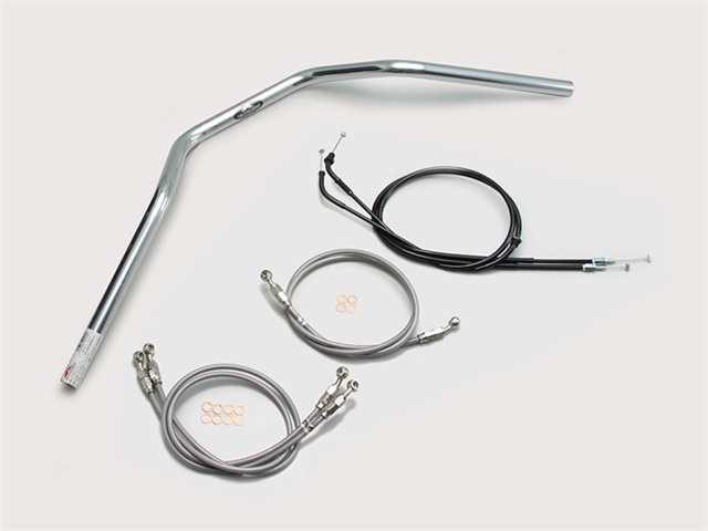 要納期確認 HURRICANE ハリケーン ZII-TYPE ハンドルSET CB1300SB(10~13 ABS無し車) クロームメッキ H038-078C