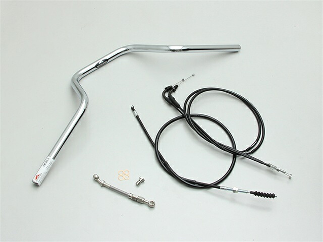 要納期確認 HURRICANE ハリケーン ヨーロピアン4型 ハンドルSET GB350 -22 クロームメッキ H040-073C