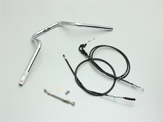要納期確認 HURRICANE ハリケーン クォーター4型 ハンドルSET GB350 -22 クロームメッキ H040-904C