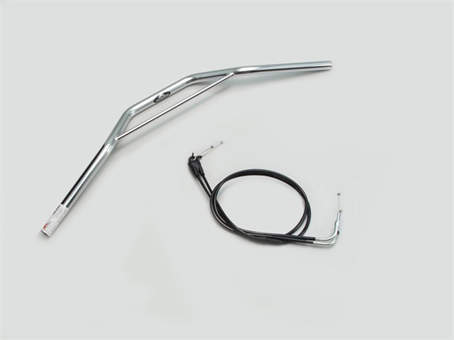 要納期確認 HURRICANE ハリケーン トラッカースペシャル ブリッジ付 ハンドルSET XJR1300(07- RP17J) クロームメッキ H301-034C