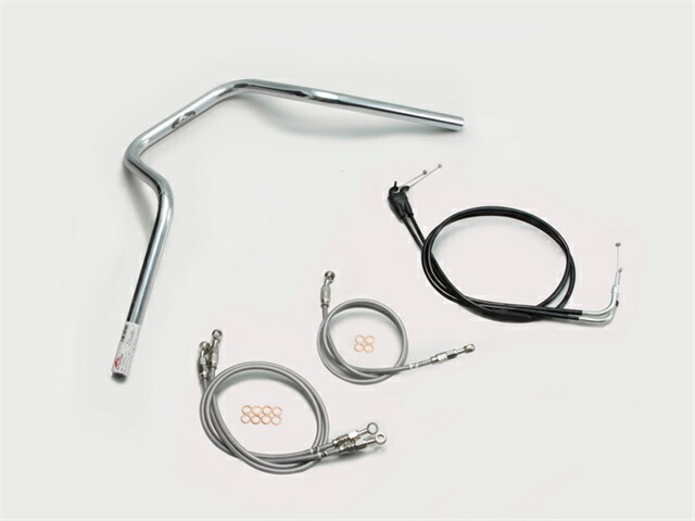 要納期確認 HURRICANE ハリケーン POLICE 5型 ハンドルSET XJR1300(07- RP17J) クロームメッキ H301-069C