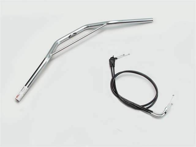 要納期確認 HURRICANE ハリケーン トラッカースペシャル ブリッジ付 ハンドルSET XJR1300(00~06 RP03J) クロームメッキ H302-034C