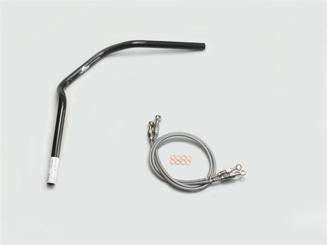 要納期確認 HURRICANE ハリケーン POLICE 2型 ハンドルSET XJR1300(00~06 RP03J) ブラック H302-070B
