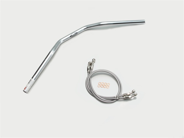 要納期確認 HURRICANE ハリケーン スーパーバイクLOW ハンドルSET XJR400R(01~07 RH02J) クロームメッキ H303-042C