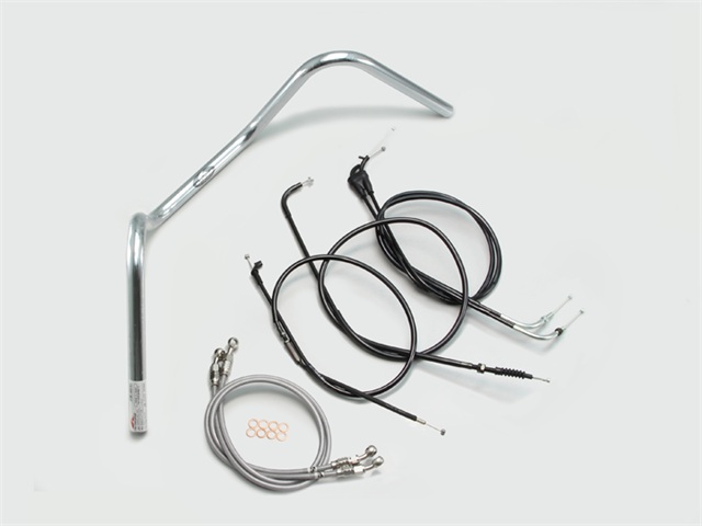 要納期確認 HURRICANE ハリケーン 200アップ1型 ハンドルSET XJR400R(98-00) クロームメッキ H308-010C
