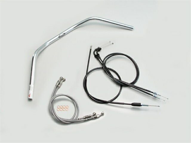 要納期確認 HARRICANE ハリケーン 80クラシック ハンドルSET GSX400インパルス(05~07 GK7CA) クロームメッキ H502-079C 19,046円