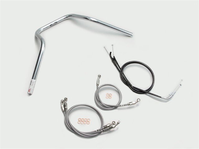 要納期確認 HURRICANE ハリケーン ナロー5型 ハンドルSET ZRX1200 DAEG クロームメッキ H701-049C