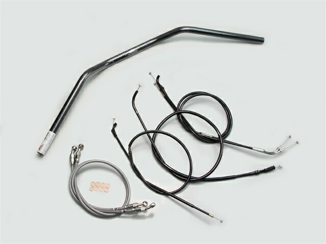要納期確認 HURRICANE ハリケーン トラッカーLOW ハンドルSET ゼファー750/RS ブラック H704-043B