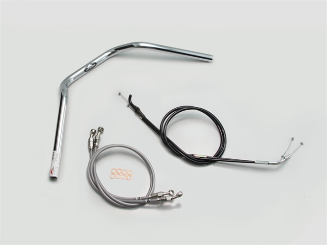 要納期確認 HURRICANE ハリケーン ナロー2型 ハンドルSET ゼファー750/RS クロームメッキ H704-046C 18,222円
