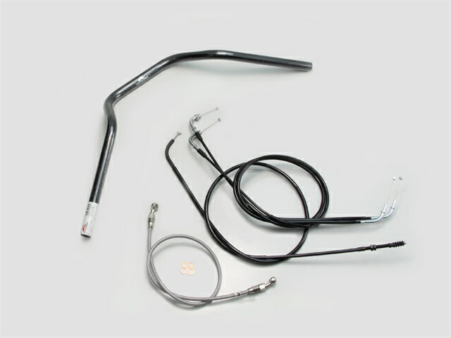 要納期確認 HURRICANE ハリケーン POLICE 3型 ハンドルSET W800 ブラック H705-067B