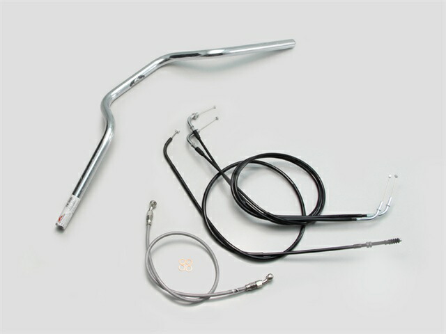 要納期確認 HURRICANE ハリケーン ヨーロピアン3型 ハンドルSET W800 クロームメッキ H705-072C