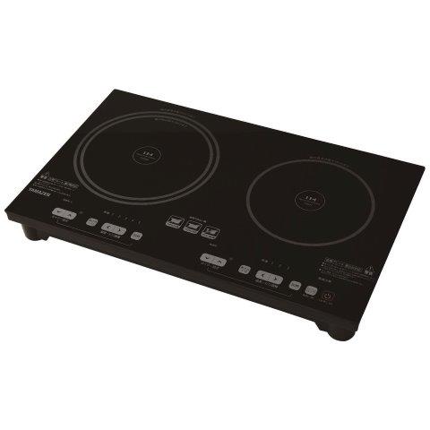 YAMAZEN ヤマゼン YAMAZEN ヤマゼン YETW1452 2口IH調理器 YET-W1452-B ［2口 /100V］