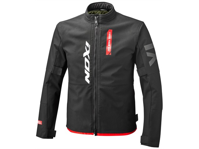 IXON（イクソン）M-COMBAT WR A　秋冬オールシーズンジャケット(BLACK/RED/WHITE) サイズ:XL 100101198-1059-XL 16,838円