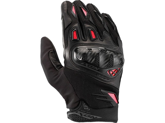 IXON（イクソン）RISE AIR 2 グローブ (BLACK/BRIGHT RED) サイズ:2XL 300211091-1117-2XL