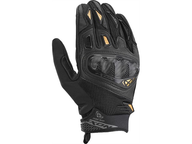 IXON(イクソン)RISE AIR 2 L グローブ (BLACK/GOLD) サイズ:M 300212027-1067-M|OCC netshop