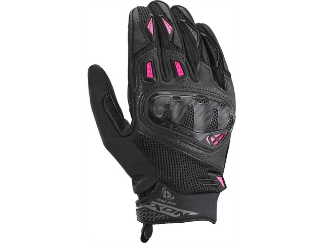IXON(イクソン)RISE AIR 2 L グローブ (BLACK/FUSHIA) サイズ:S 300212027-1073-S|OCC netshop