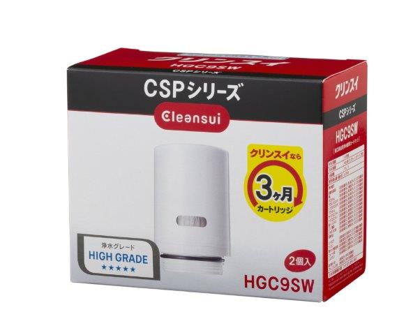 三菱 クリンスイ CSPシリーズ用浄水交換カートリッジ ホワイト 2個入 HGC9SW｜OCC　netshop