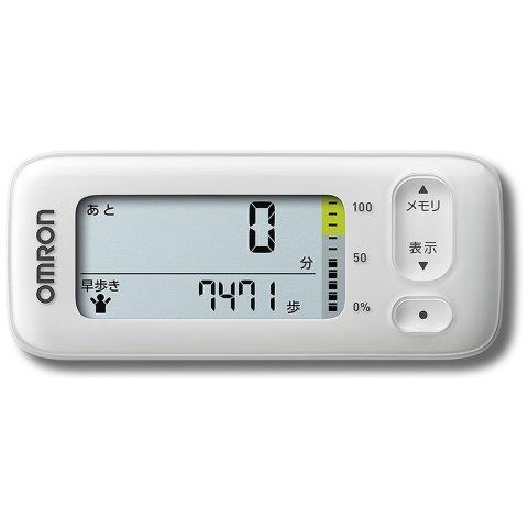 オムロン OMRON 活動量計 カロリスキャン ホワイト HJA-331T1-JW