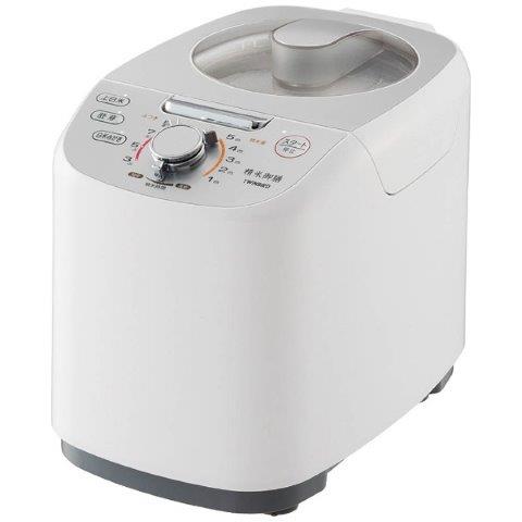 TWINBIRD ツインバード コンパクト精米器 精米御膳 かくはん式 ホワイト MR-E751W