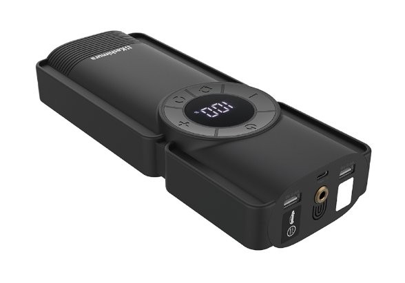 kashimura カシムラ 電動コンプレッサー付きジャンプスターター 8000MAH KD-269｜OCC　netshop