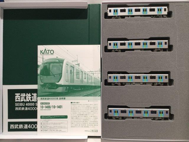 KATO 10-1400/1401 西武鉄道40000系 10両 ※行先シール付 Amazon | KATO Nゲージ 西武鉄道 40000系 増結 4両セット 10