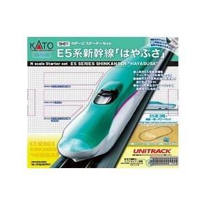 【抽選で最大100％ポイントバック】(正規品) KATO カトー ｽﾀｰﾀｰｾｯﾄ E5系「はやぶさ」 10-011
