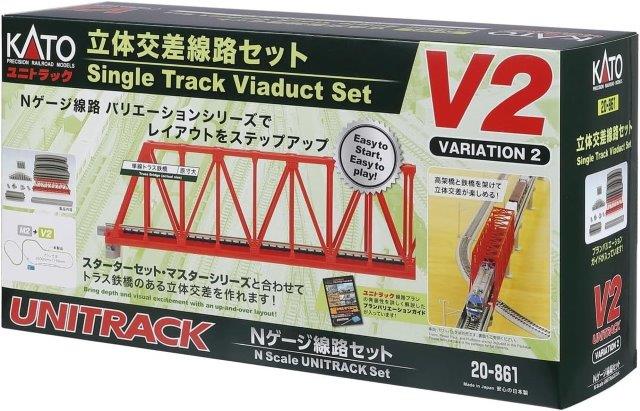 【抽選で最大100％ポイントバック】(正規品) KATO カトー V2 立体交差線路セット 20-861