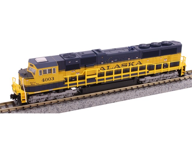 正規品 KATO カトー Nゲージ (N)EMD SD70MAC Alaska Railroad #4003 176-6410