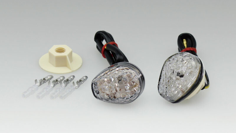 在庫有り ウインカーランプKIT LED Fカウル クリア YZF-R25 2個 KIJIMA キジマ 219-3034