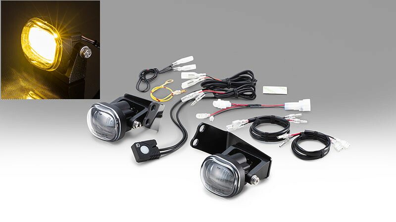 在庫有り フォグランプKIT イエローLED スモール セロー250/S 2005Y- KIJIMA キジマ 205-6152Y|OCC netshop